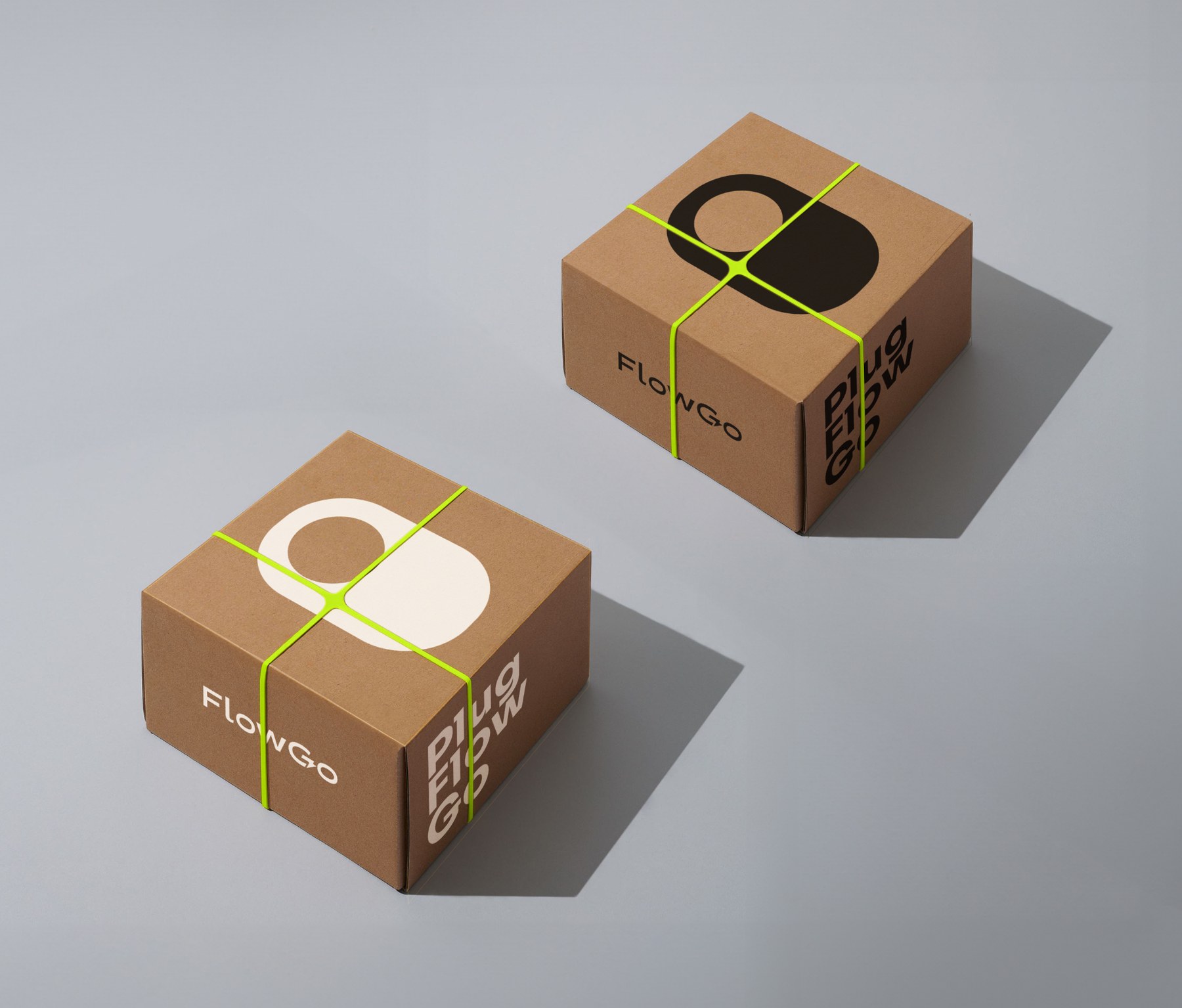 FlowGo charger product branding