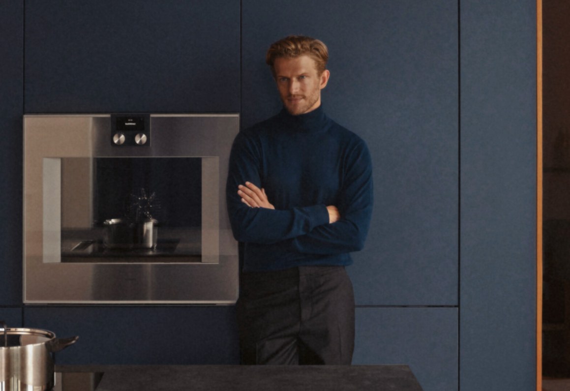 Audience moodboard — man in turtleneck